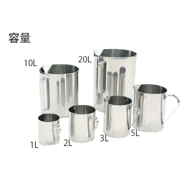 ＭＯＮＯＶＡＴＥ（株） ステンレスビーカー BK ステンレスビーカー　３Ｌ BK-3