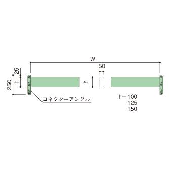 扶桑金属工業（株） パレットラック ビーム HBC パレットラック　ビーム HBC152-21A(B)4P