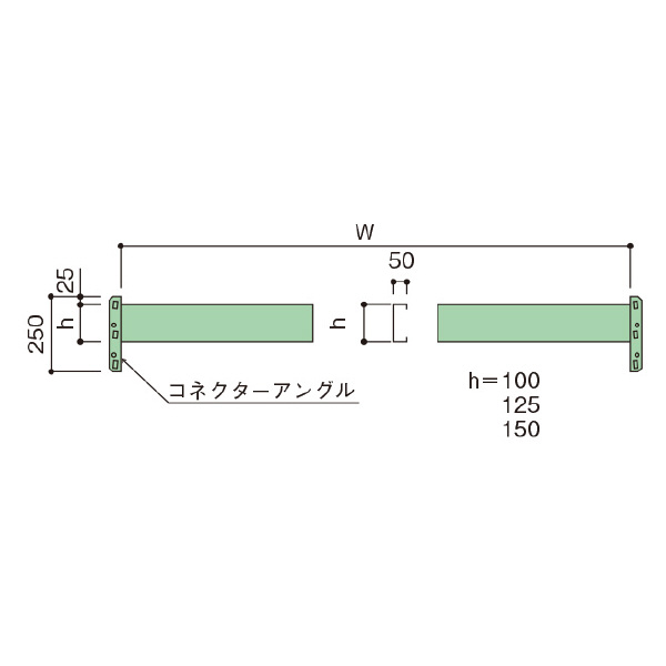 扶桑金属工業（株） パレットラック ビーム HBC パレットラック　ビーム HBC152-21A(B)4P