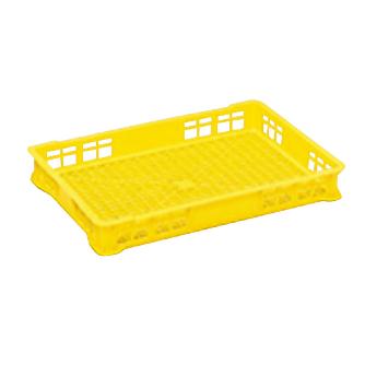 岐阜プラスチック工業（株） トレー めんコンテナー T トレー、めんコンテナー　イエロー T-22 Y