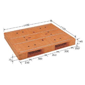 岐阜プラスチック工業（株） リスパレット HHタイプ HH リスパレット　ＨＨタイプ HH-D2･112145 BR
