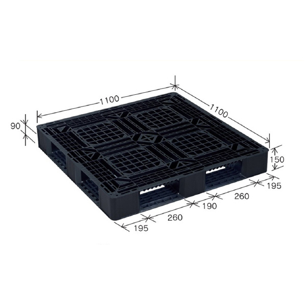 岐阜プラスチック工業（株） リスパレット JLタイプ JL リスパレット　ＪＬタイプ JL-D4-1111F ﾌﾞﾗﾂｸ