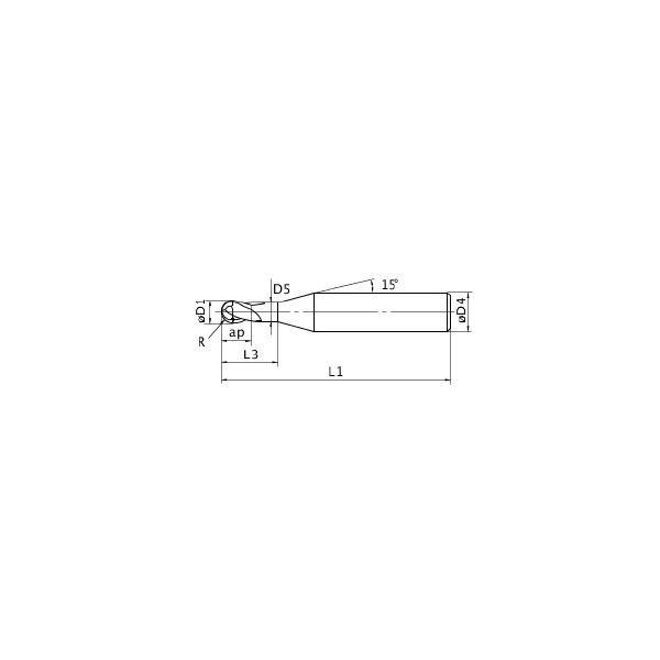 三菱マテリアル（株） ミラクルエンドミル VC2ESB ミラクルエンドミル VC2ESB R0300N130