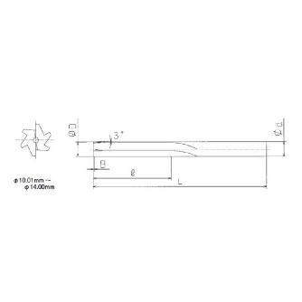 エフ・ピー・ツール（株） カーバイドリーマBシリーズ CB12 カーバイドリーマＢシリーズ CB12.10