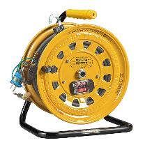 （株）ハタヤリミテッド サンタイガーテモートリール 漏電遮断器付(接地付)