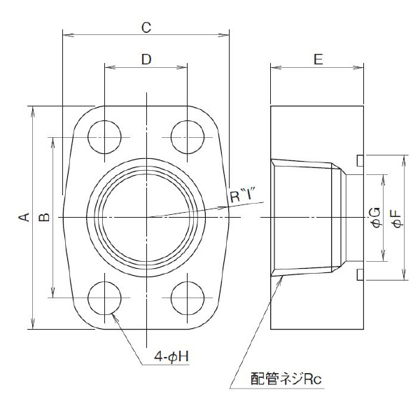 ダイキン工業（株） 配管フランジ NF-VR 配管フランジ NF-VR01