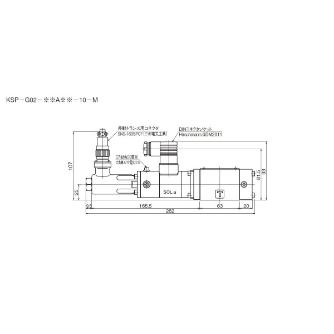 ダイキン工業（株） ダイレクト形電磁比例切換弁 KSP-G ダイレクト形電磁比例切換弁 KSP-G02-2A1-10-M-H2