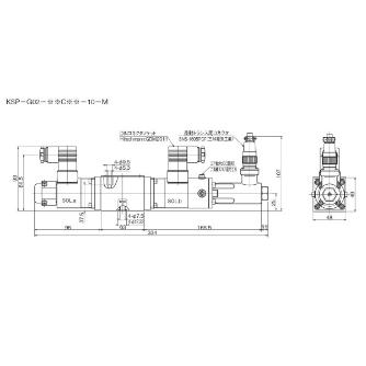 ダイキン工業（株） ダイレクト形電磁比例切換弁 KSP-G ダイレクト形電磁比例切換弁 KSP-G02-2C2-10-M