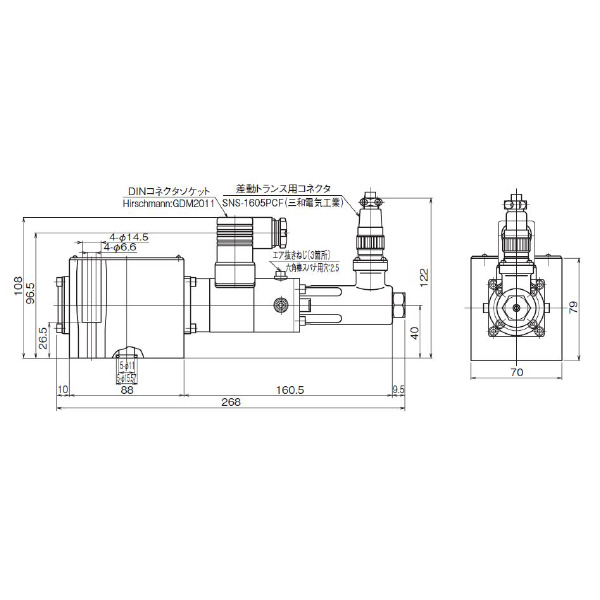 ダイキン工業（株） ダイレクト形電磁比例絞り弁 LEMT ダイレクト形電磁比例絞り弁 LEMT-G03-F-20