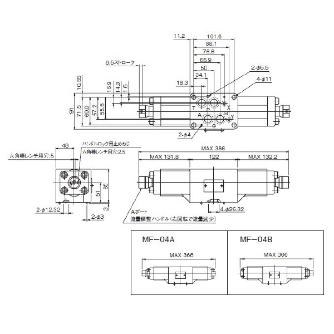 ダイキン工業（株） モジュラースタック形流量調整弁 MF モジュラースタック形流量調整弁 MF-04A-200-10