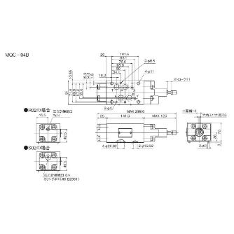 ダイキン工業（株） モジュラースタック形カウンタバランス弁 MQC モジュラースタック形カウンタバランス弁 MQC-04B-1A-10-R02