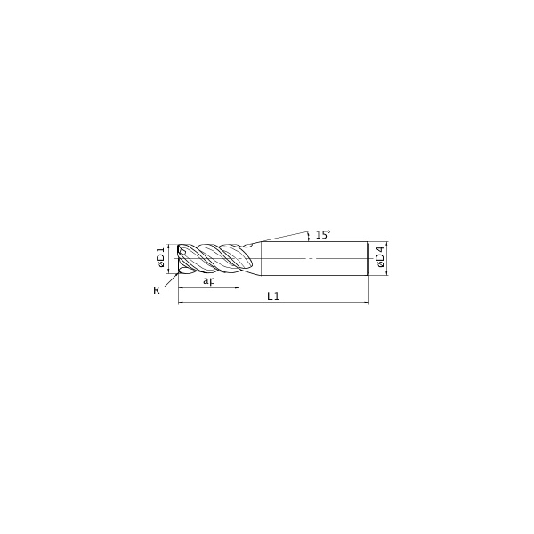 三菱マテリアル（株） ミラクルエンドミル VCMHDRB ミラクルエンドミル VCMHDRB D0300R050S06