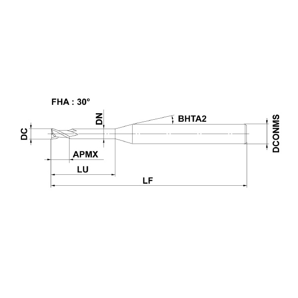 三菱マテリアル（株） エムスターエンドミル MS2XL エムスターエンドミル MS2XL D0020N010
