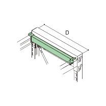 扶桑金属工業（株） 重量スチールラック 天棚受 MR