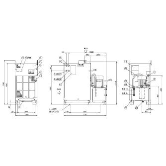 ダイキン工業（株） インバータチラー ポンプ・タンク付 AKW インバータチラー　ポンプ・タンク付 AKW149