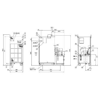 ダイキン工業（株） インバータチラー ポンプ・タンク付 AKW インバータチラー　ポンプ・タンク付 AKW329