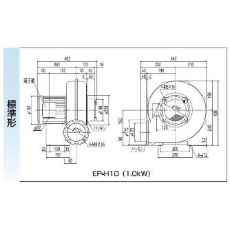 ＳＤＧ（株） 電動送風機(標準) EP 電動送風機（標準） EP-H10-L313