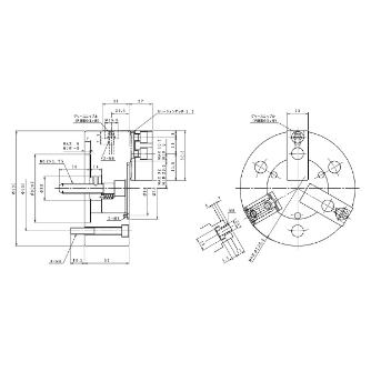 豊和工業（株） セレーテッドチャック H01MA セレーテッドチャック H01MA-5