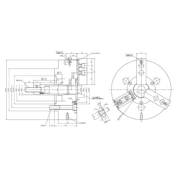 豊和工業（株） セレーテッドチャック H01MA セレーテッドチャック H01MA-10
