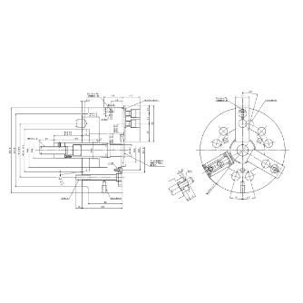 豊和工業（株） セレーテッドチャック H01MA セレーテッドチャック H01MA8 A6-J