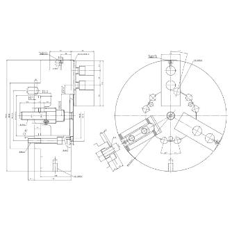 豊和工業（株） セレーテッドチャック H01MA セレーテッドチャック H01MA15 A8-J
