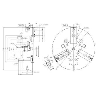 豊和工業（株） セレーテッドチャック H01MA セレーテッドチャック H01MA18 A11-J