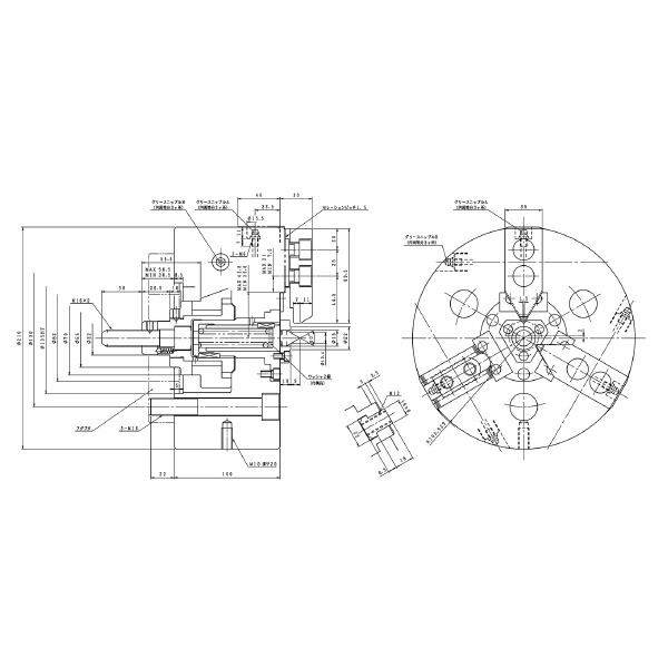 豊和工業（株） コンペンセーティングチャック H05M コンペンセーティングチャック H05M-8