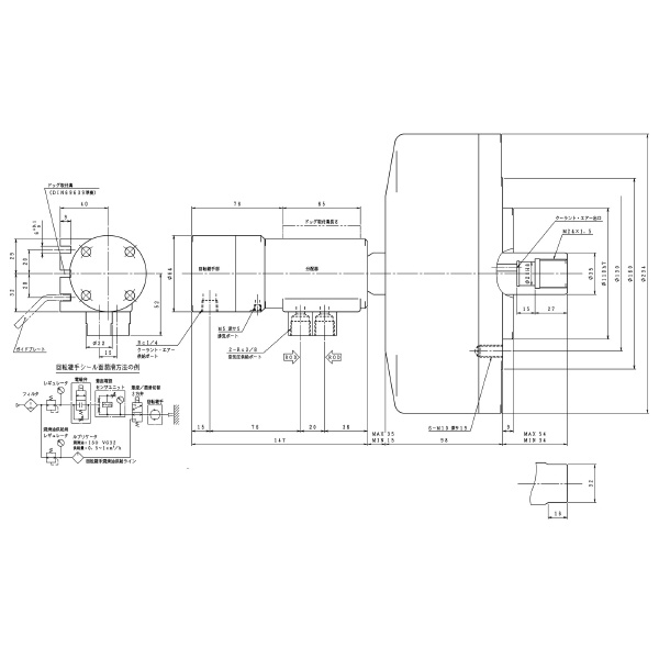 豊和工業（株） エアーシリンダー H06C エアーシリンダー H06C-200