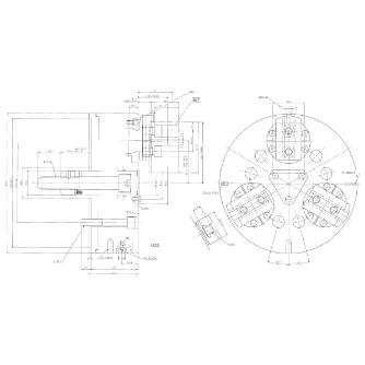 豊和工業（株） スイングロックチャック H063M スイングロックチャック H063M-12