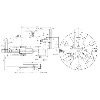 豊和工業（株） ドローダウンチャック H3EF ドローダウンチャック H3EF8