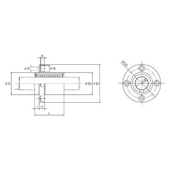 ＴＨＫ（株） リニアブッシュ LMIF リニアブッシュ LMIF10UU