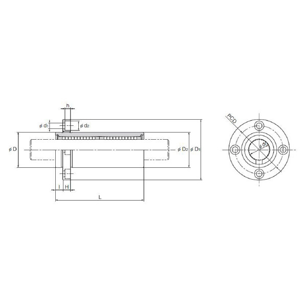 ＴＨＫ（株） リニアブッシュ LMIF リニアブッシュ LMIF12L