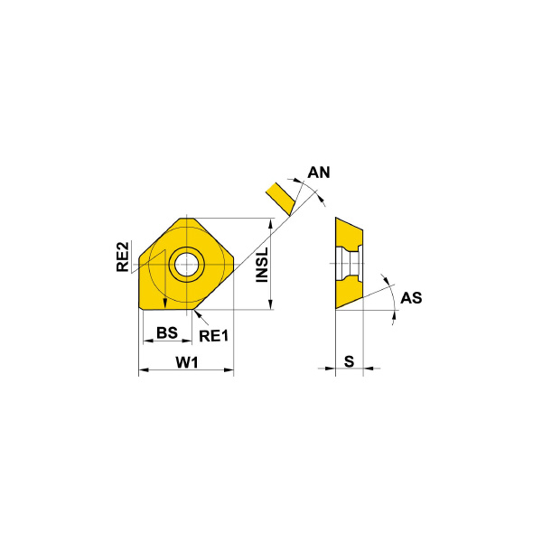 三菱マテリアル（株） カッタチップ WEEW カッタチップ（コーテッドサーメット） WEEW13T3AGTR8C VP25N
