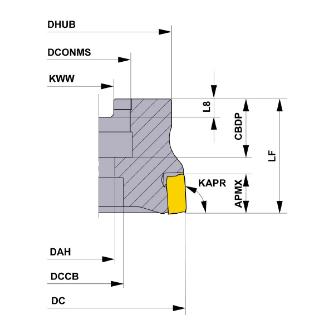 三菱マテリアル（株） カッタ 肩削り用(アーバタイプ) VOX400 カッタ　肩削り用（アーバタイプ） VOX400-080A10R