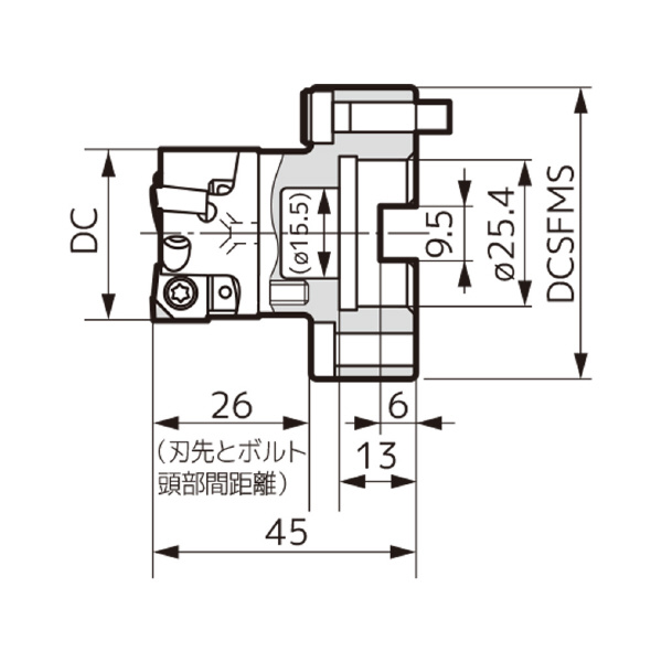 住友電気工業（株） アルミニウム合金用高能率カッタ SRF アルミニウム合金用高能率カッタ SRF40R