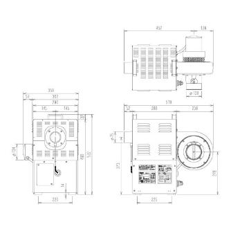 （株）スイデン 熱風機 SHD 熱風機 SHD-6F2