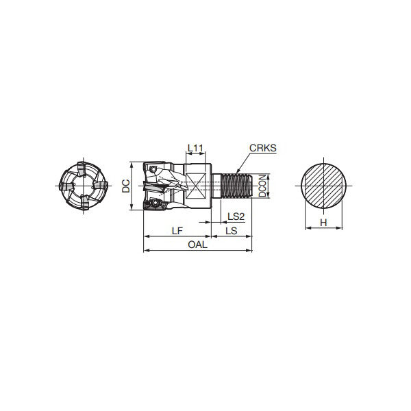 住友電気工業（株） SEC－ウェーブミル ヘッド WEZ ＳＥＣ－ウェーブミル　ヘッド WEZ11016M08Z2