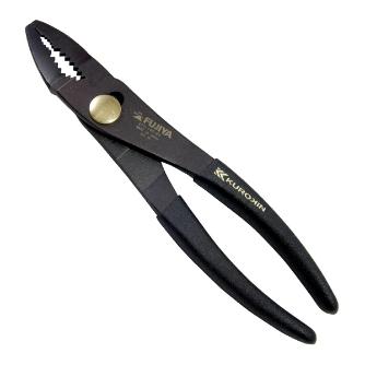 フジ矢（株） 薄型コンビネーションプライヤー 210-190-BG 薄型コンビネーションプライヤー（黒金） 210-190-BG