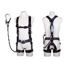 藤井電工（株） フルハーネス型墜落制止用器具セット品 飛燕ハーネスシングルランヤード付(Gブレード)