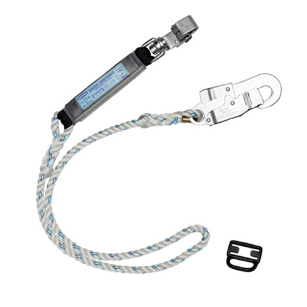 藤井電工（株） フルハーネス型用ランヤード ロープ式 小口径フック フルハーネス用ランヤード　柱上作業対応型 THL-21-R23-JAN-BX