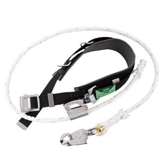 藤井電工（株） ワークポジショニング用器具セット品 胴ベルト+補助ベルト+胴綱 柱上作業専用 ワークポジショニング用器具 WP-FC-22-BLK-M-JAN-BX
