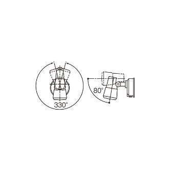 パナソニック（株）　電材 LEDスポットライト LGW ＬＥＤスポットライト LGWC45001BK