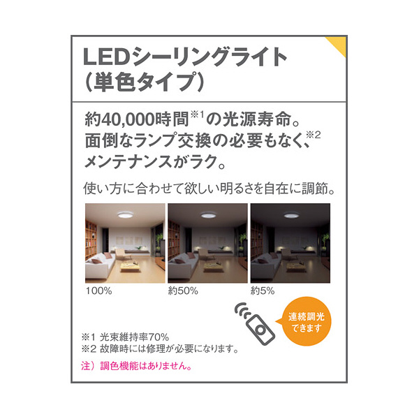パナソニック（株）　ＥＷ社 LEDシーリングライト LSEB ＬＥＤシーリングライト LSEB1116