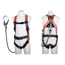 藤井電工（株） フルハーネス型墜落制止用器具セット品 コアハーネスシングルランヤード付(Gブレード)