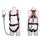 藤井電工（株） フルハーネス型墜落制止用器具セット品 コアハーネスシングルランヤード付(Gブレード)