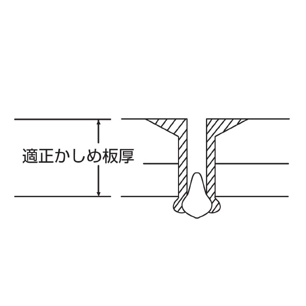 （株）ロブテックス リベット/エコパック50 NSA リベット／エコパック（５０本入） NSA55KMP