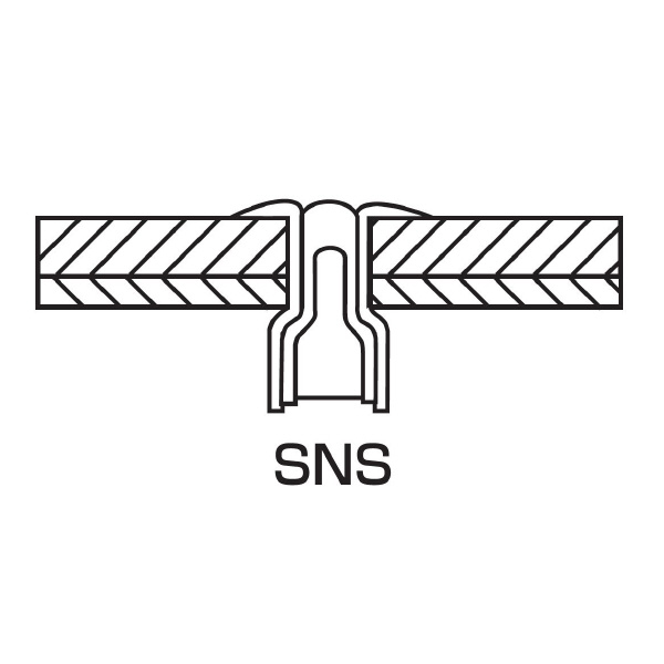 （株）ロブテックス Sボルト/エコパック18 SNS Ｓボルト／エコパック１８ SNS48110MP
