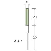 日本精密機械工作（株） クリストンブリッスル ピンポイント用 軸径φ3 B