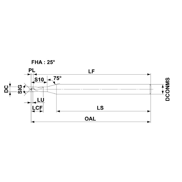 三菱マテリアル（株） 超硬ソリッドドリル DLE 超硬ソリッドドリル DLE0500S050P145 DP1020