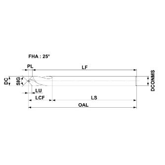 三菱マテリアル（株） 超硬ソリッドドリル DLE 超硬ソリッドドリル DLE0600S060P060 DP1020